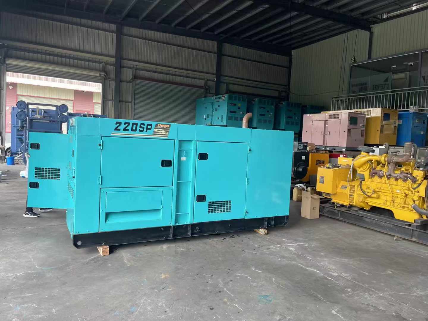 永修600kW柴油发电机组带载能力？